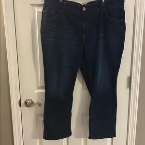 Lee jeans 24w petite dark wash